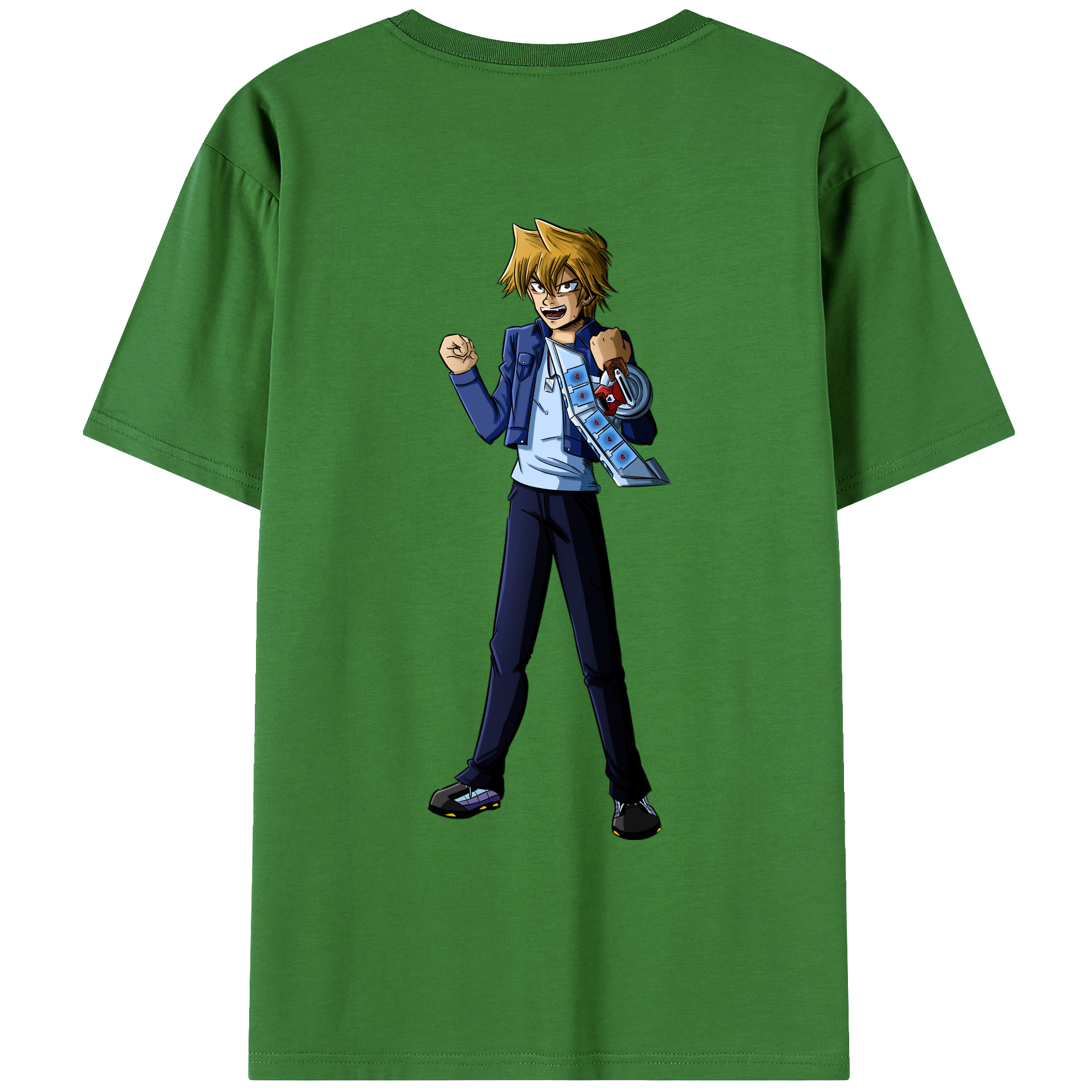 （画像用） 遊☆戯☆王 Yu-Gi-Oh! レディース半袖Tシャツ(バックプリント)